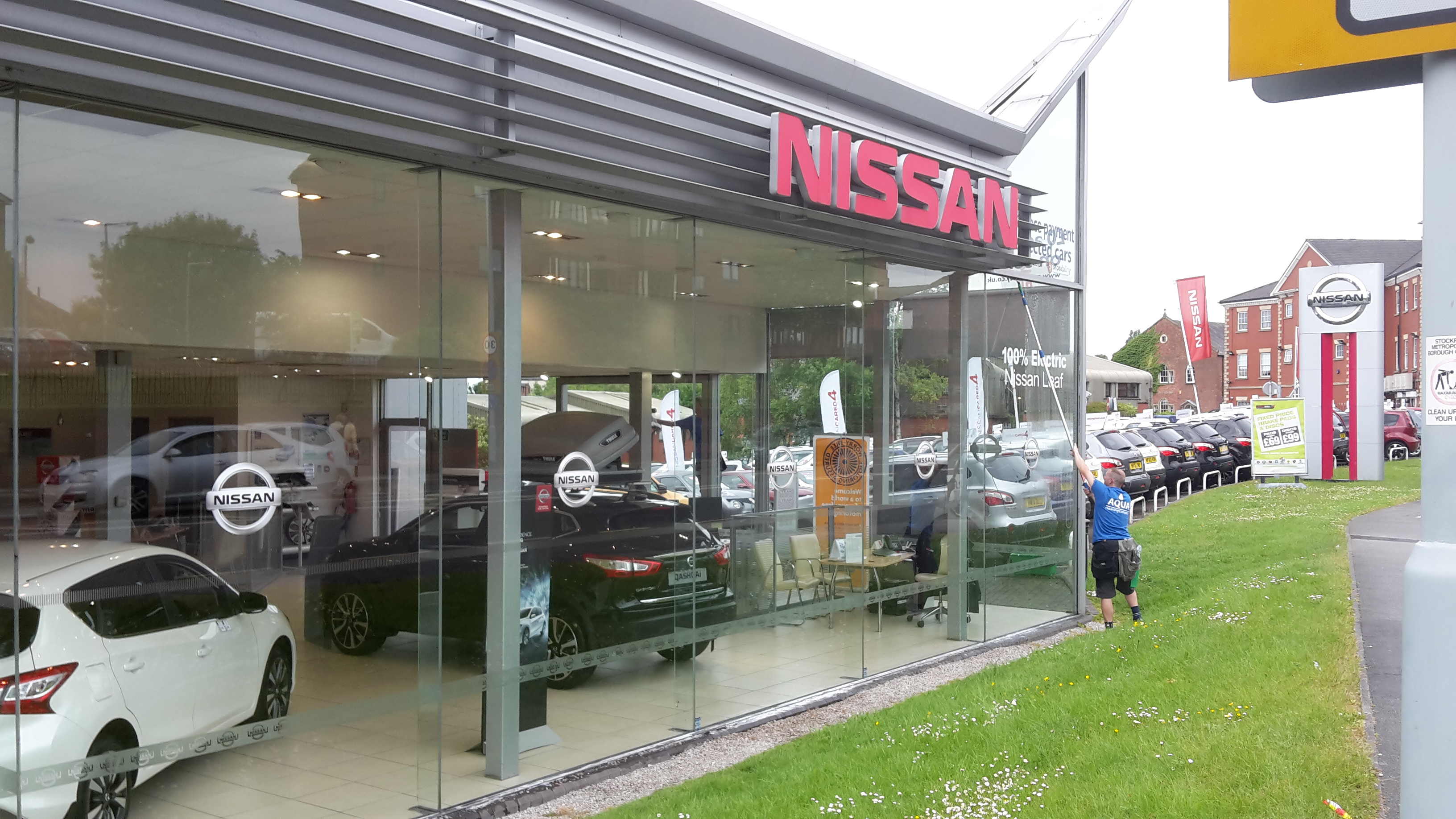 Nissan Garage Windows